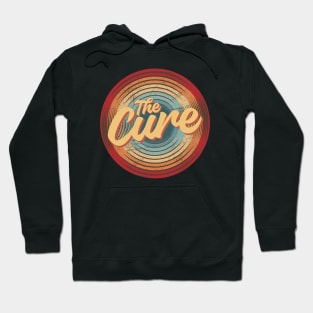 the cure vintage circle Hoodie